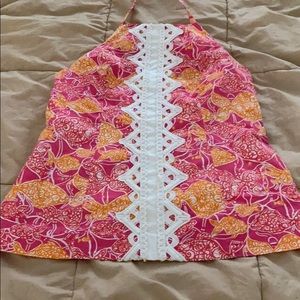 Lily Pulitzer halter tank top